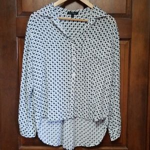 Velvet Heart Button Down, Size M